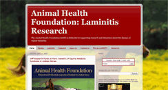 Desktop Screenshot of ahf-laminitis.org